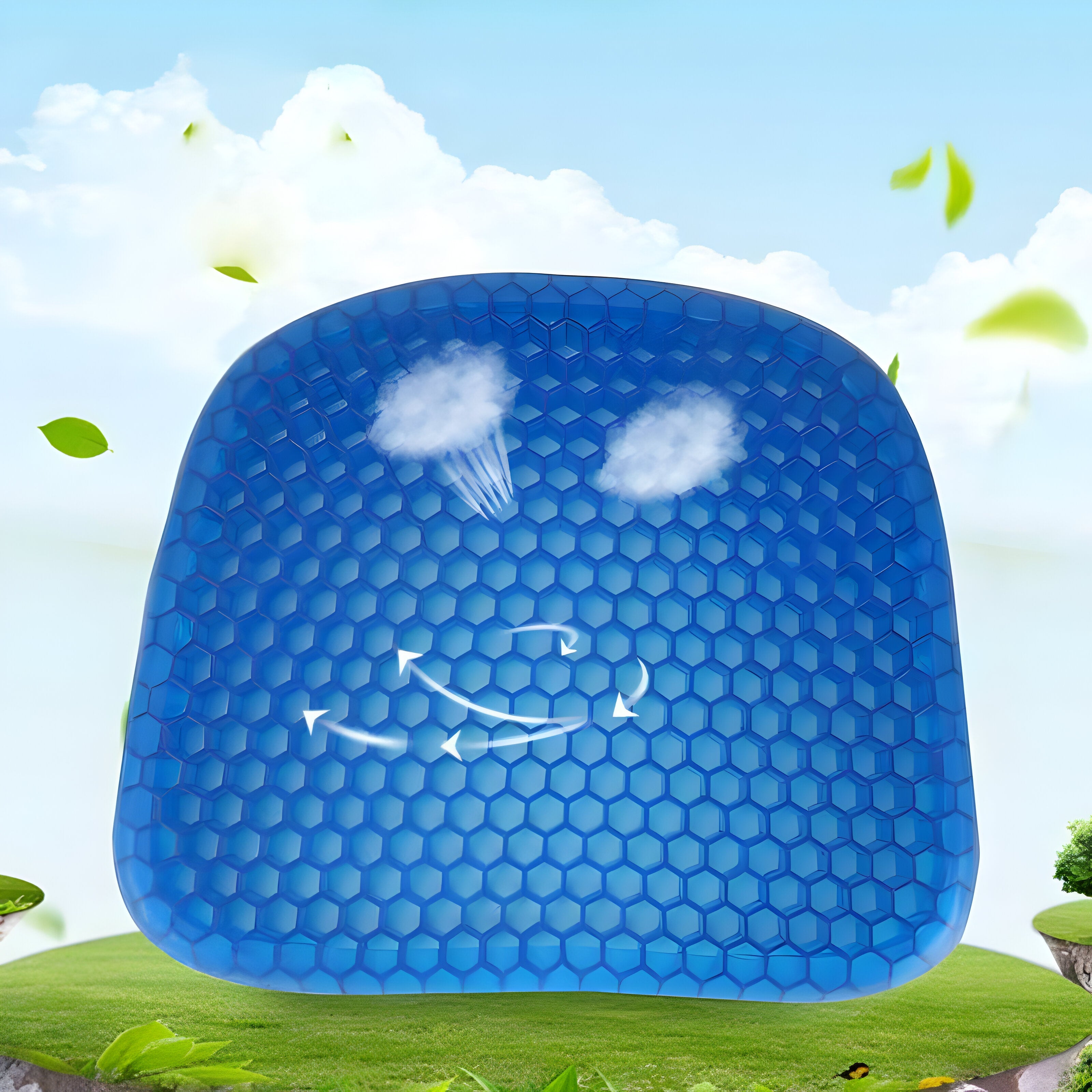 Cojín de asiento de gel refrescante