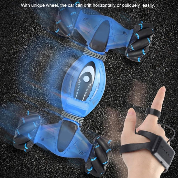 Coche acrobático controlado por gestos-Rotación de 360°