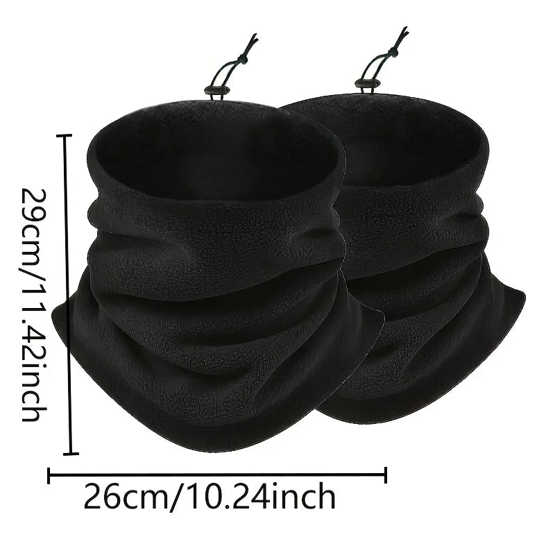 Pasamontañas polar bufanda tubular para cuello