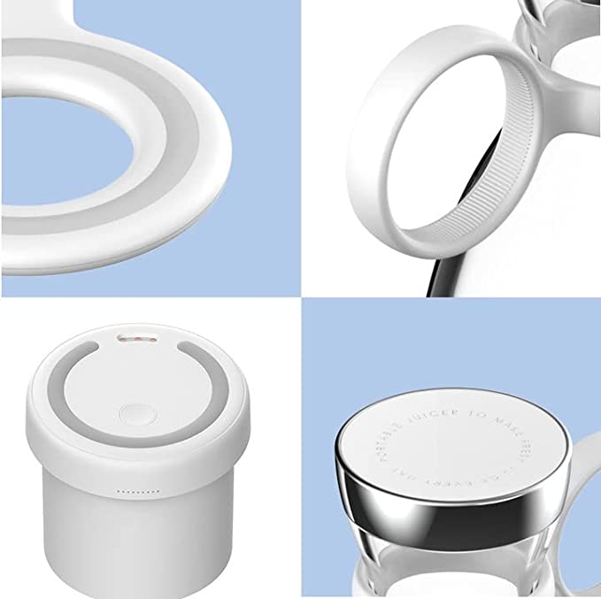 Licuadora portátil de zumo fresco - Mini batidora recargable por USB
