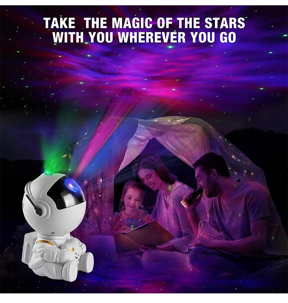 Proyector de Luces Galaxia Astronauta