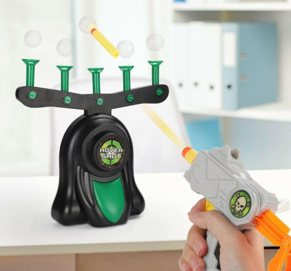 Juego de disparos de bolas flotantes