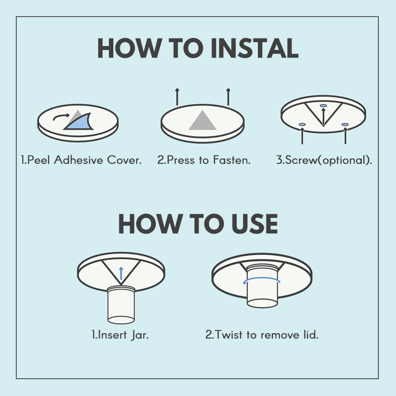 Under-Cabinet Jar Opener
