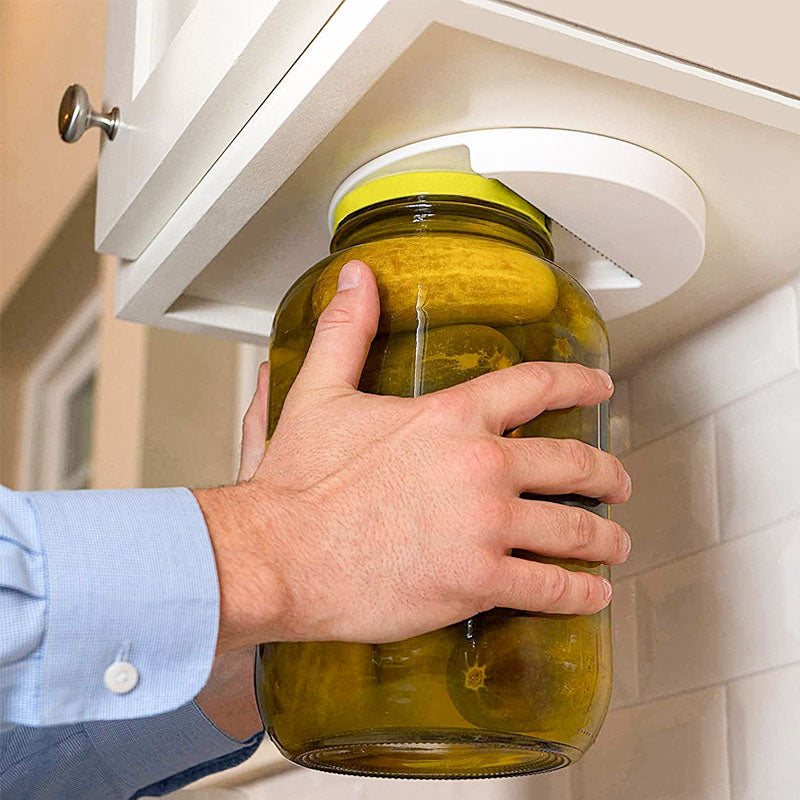 Under-Cabinet Jar Opener