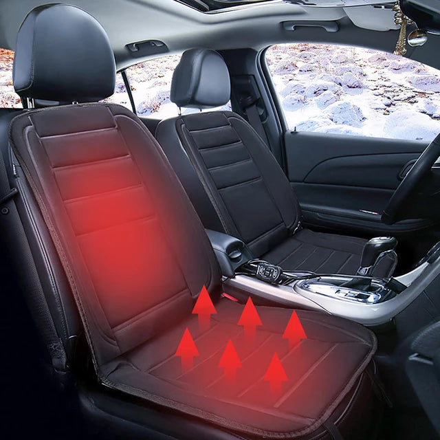 Cojín calefactable de cobertura completa para asiento de coche en invierno