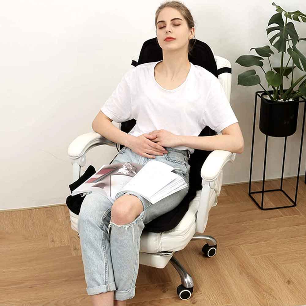 Cojín de masaje elegante con almohada cervical térmica