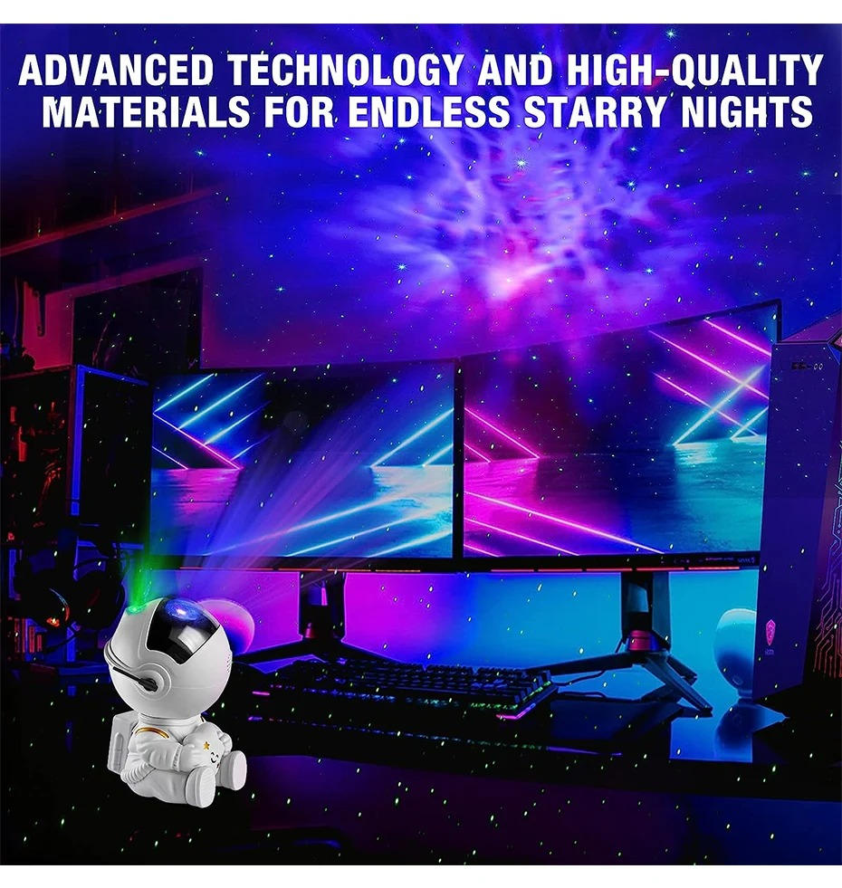Proyector de Luces Galaxia Astronauta