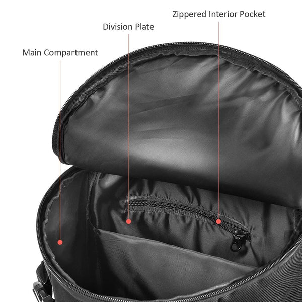 Mochila para aparejos de pesca con organizador de cajas de aparejos y caña