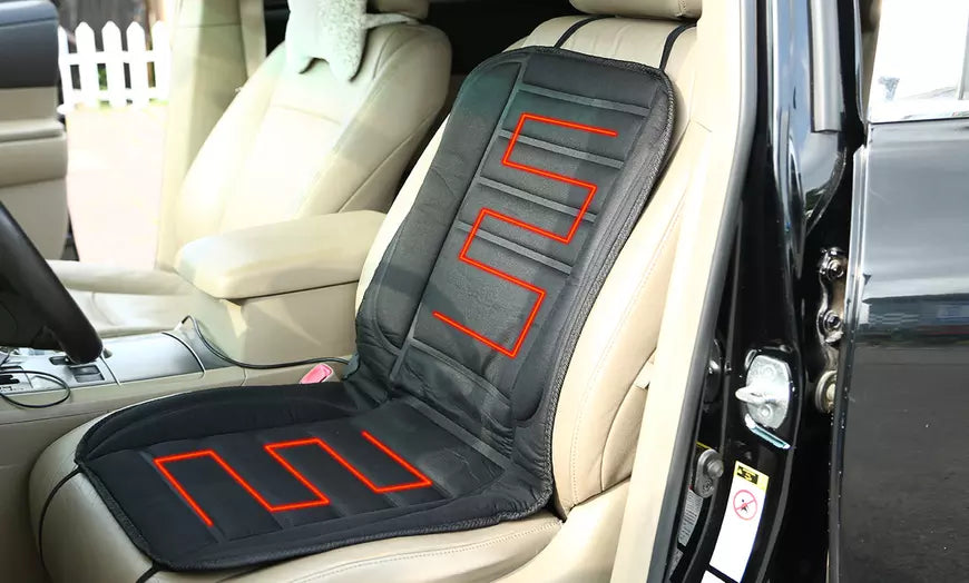 Cojín calefactable de cobertura completa para asiento de coche en invierno