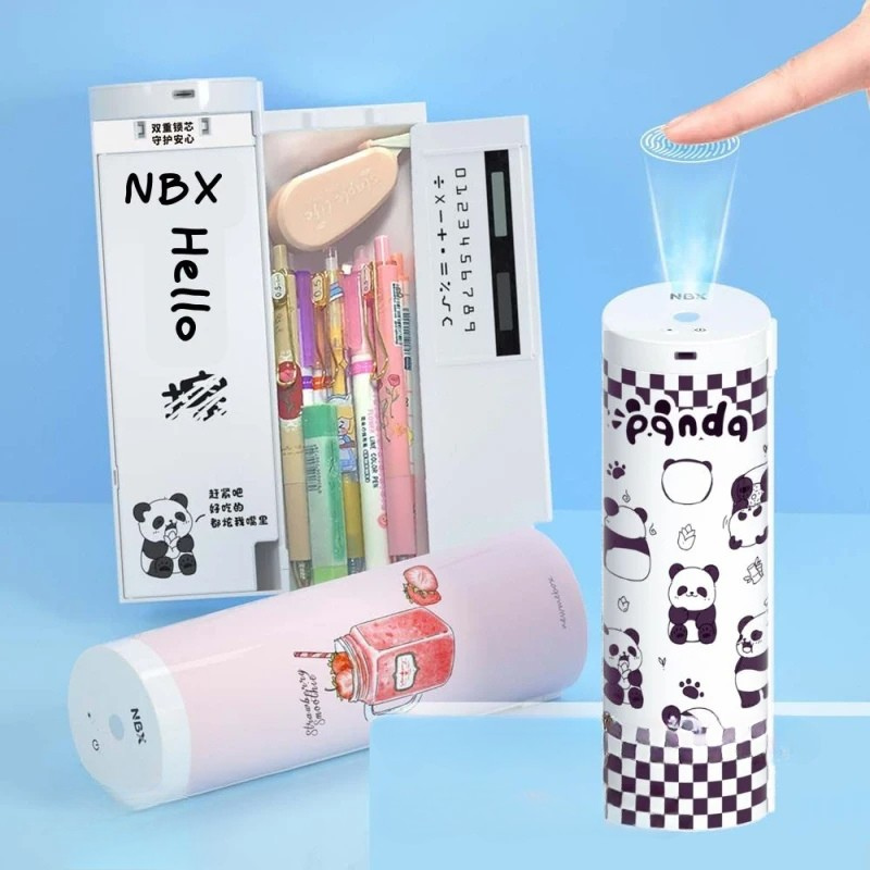 Estuche para lápices con bloqueo de huella dactilar