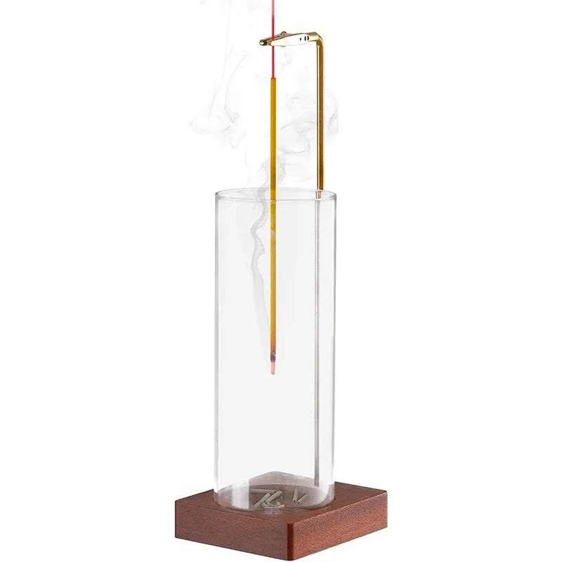 Mess-Free Glass Incense Holder
