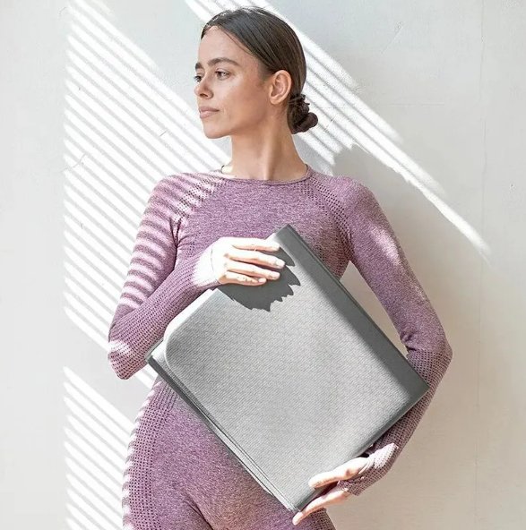 Esterilla de yoga plegable