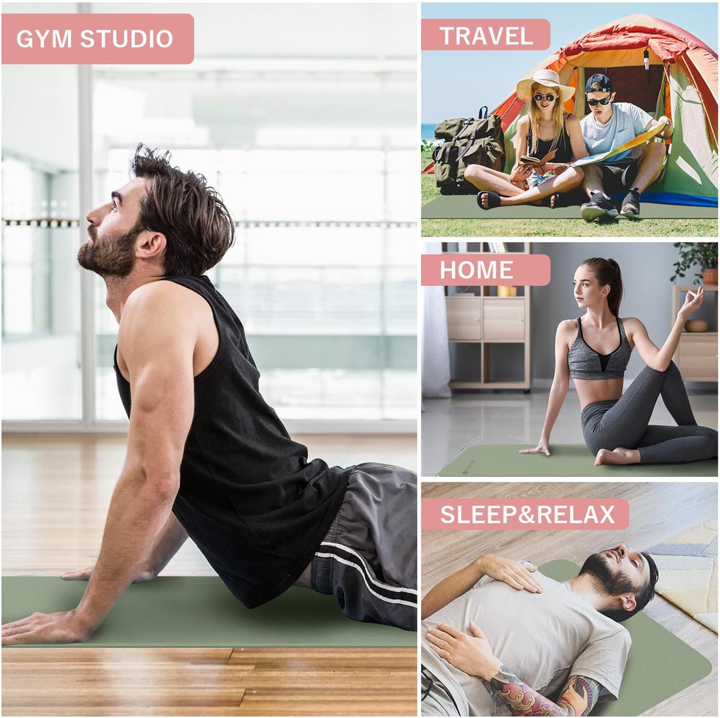 Esterilla de yoga plegable