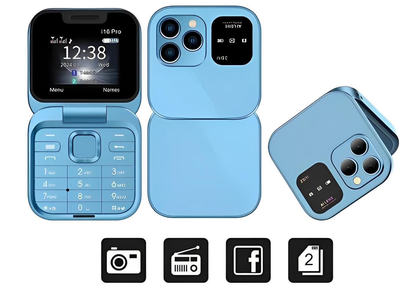 Foldable Dual SIM Phone
