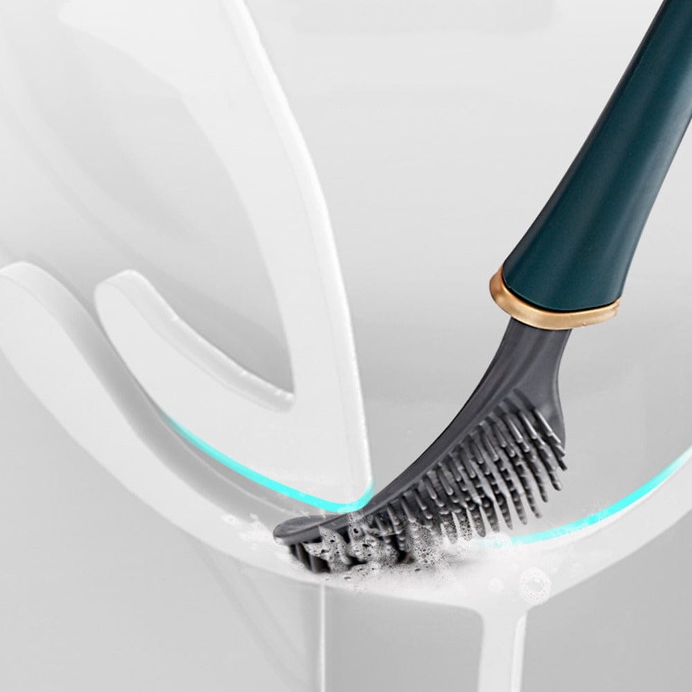 Escobilla de inodoro de silicona flexible