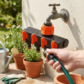 Garden Hose Splitter 4 Way lifestyle