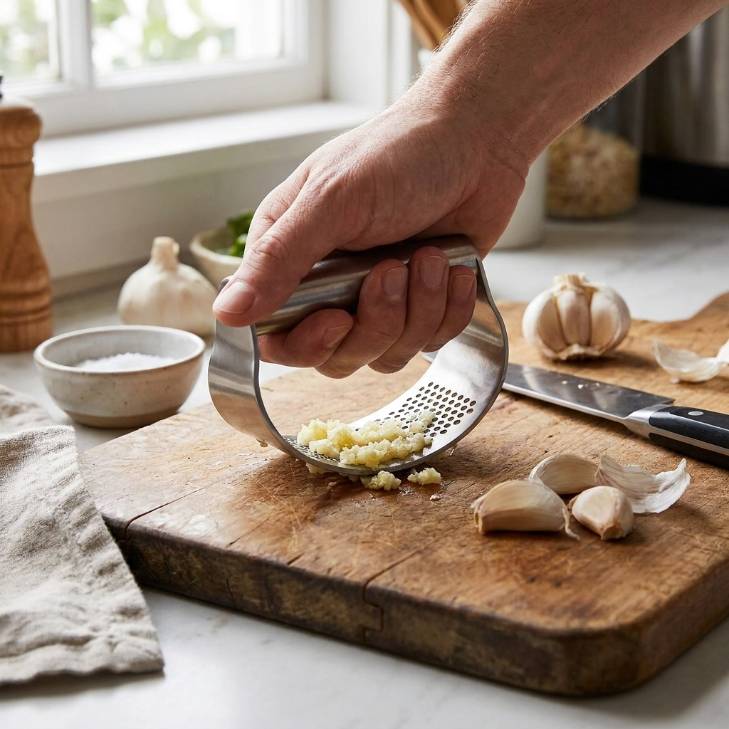Garlic Press Rocker Set lifestyle