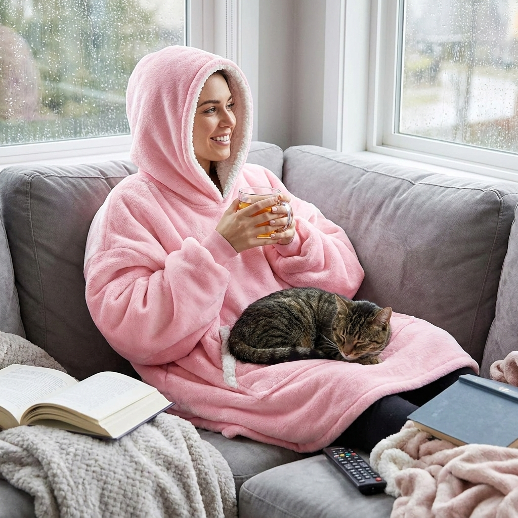 Giant Blanket Hoodie lifestyle