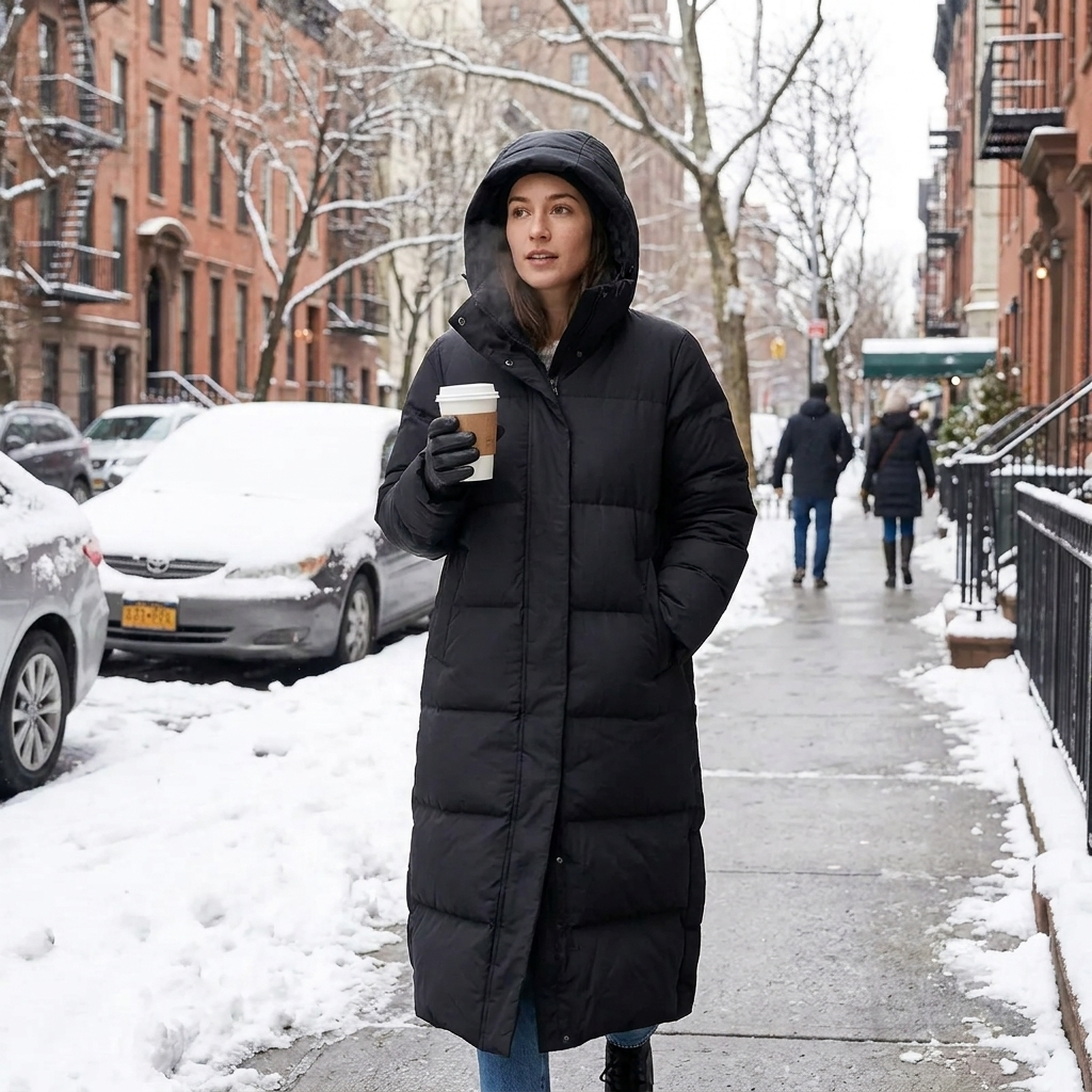 Windproof Long Jacket lifestyle
