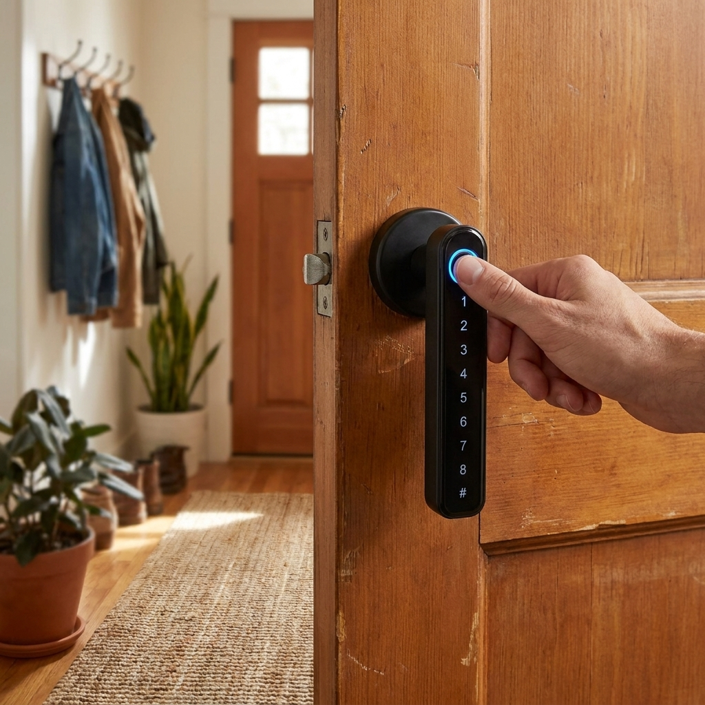 Fingerprint Smart Door Lock lifestyle