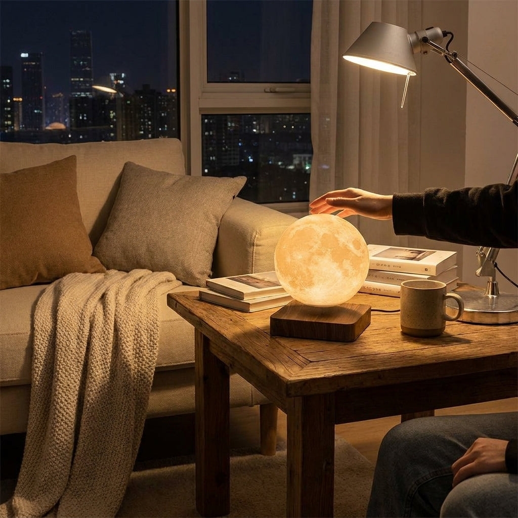 Floating Moon Lamp lifestyle