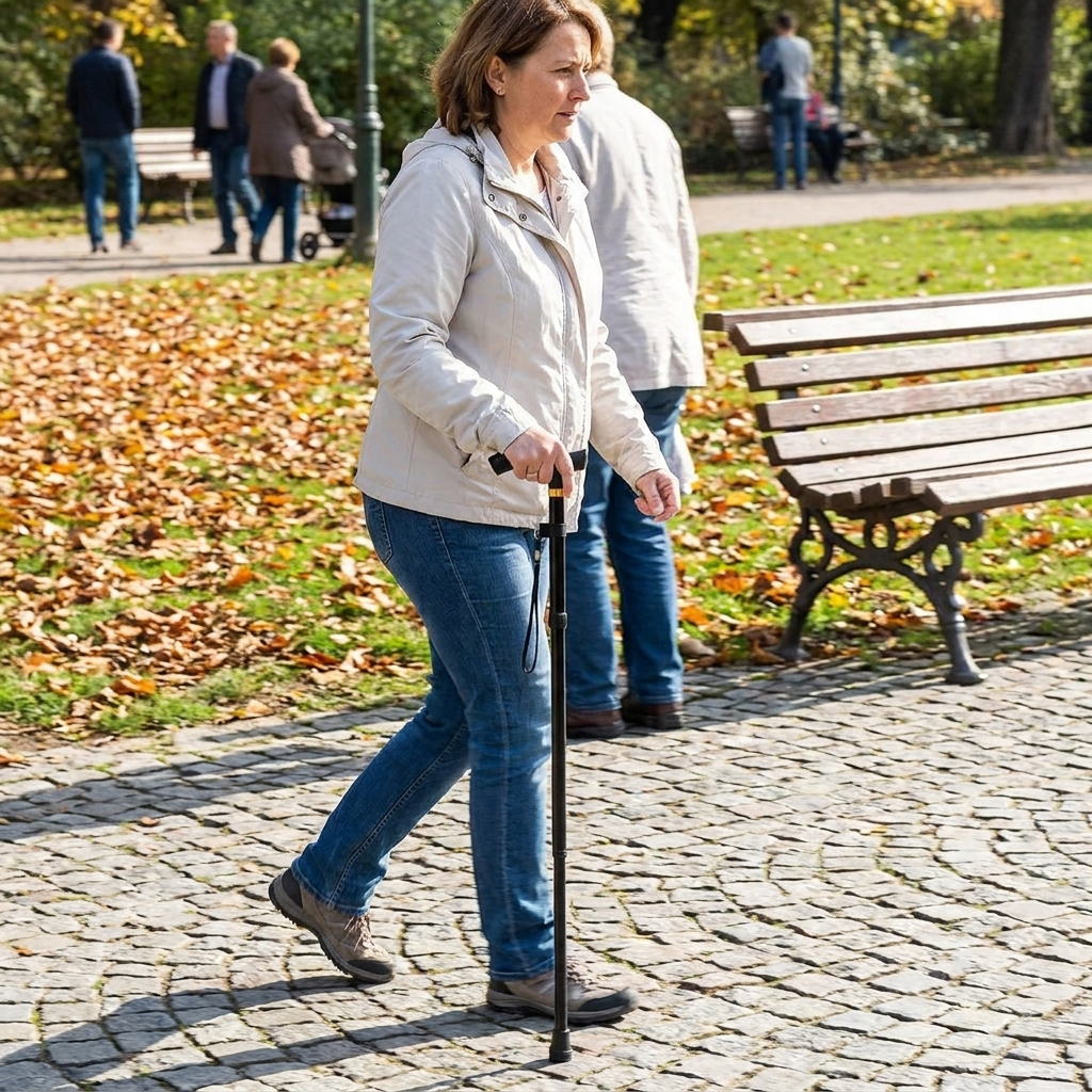 Foldable Walking Stick lifestyle