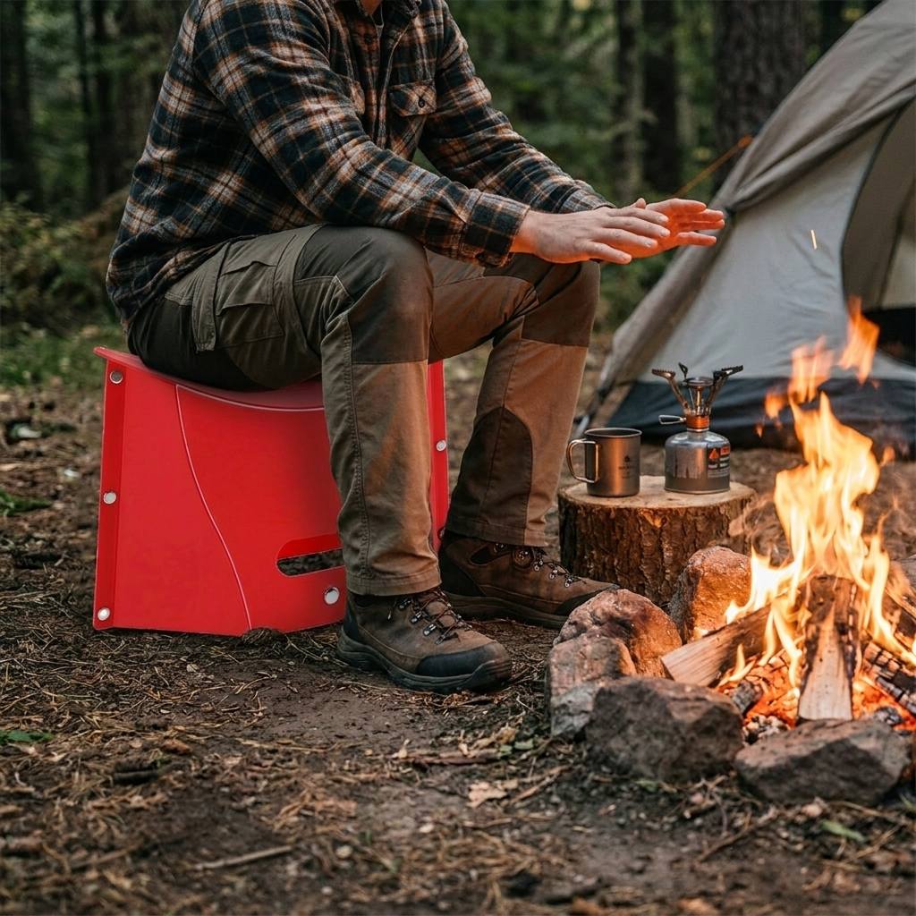 Folding Step Stool lifestyle