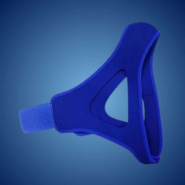 Correa de barbilla de cabeza completa para alivio de ronquidos | Soporte para apnea del sueño - Cómoda - Uso nocturno