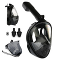 Máscara de buceo subacuática facial completa antivaho
