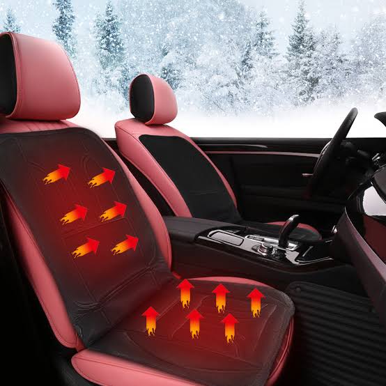 Cojín calefactable de cobertura completa para asiento de coche en invierno