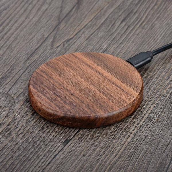 Cargador inalámbrico de carga rápida (madera)