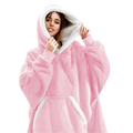 Sudadera con capucha y manta cómoda de gran tamaño