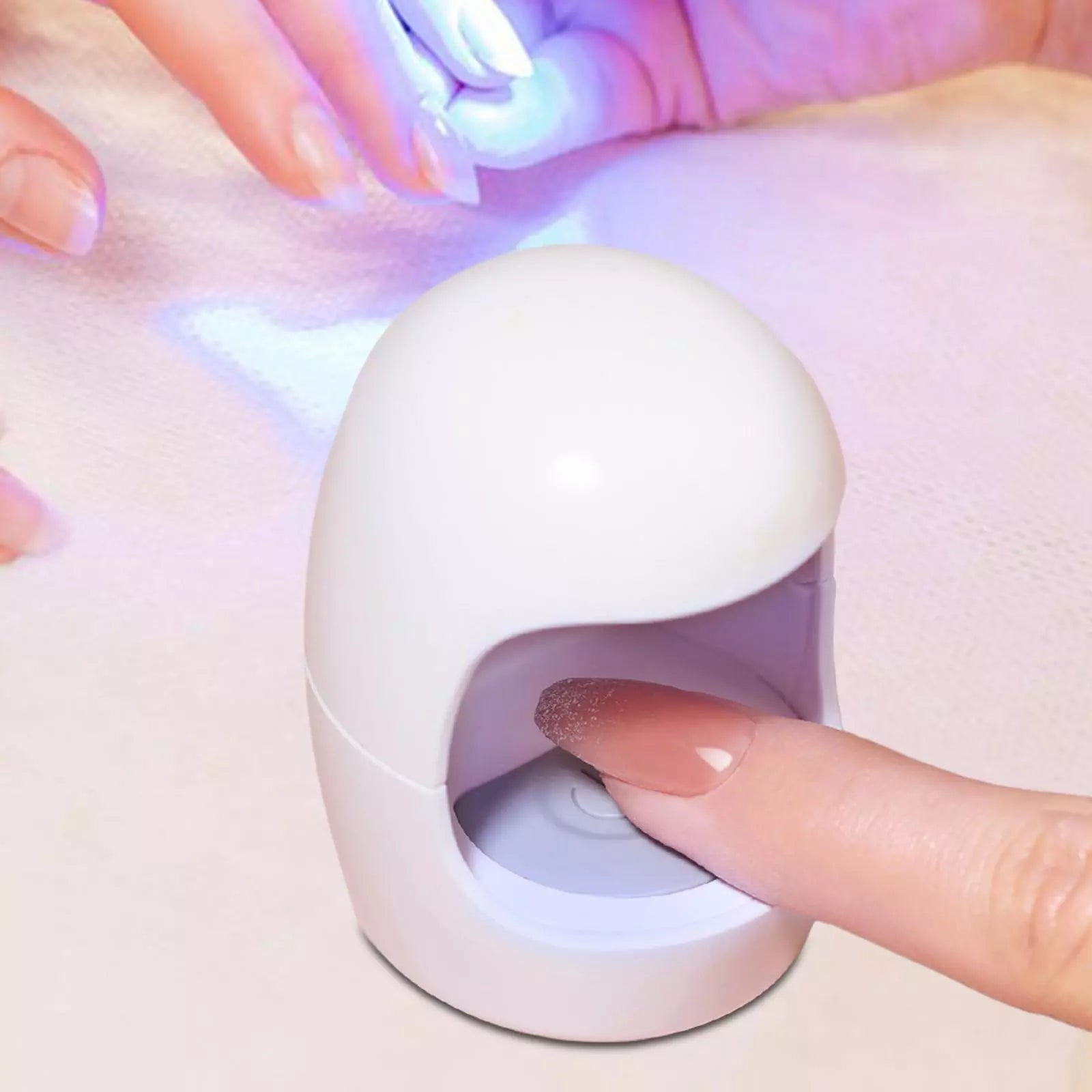 Dispositivo de clip para tratamiento láser de hongos en las uñas de los pies