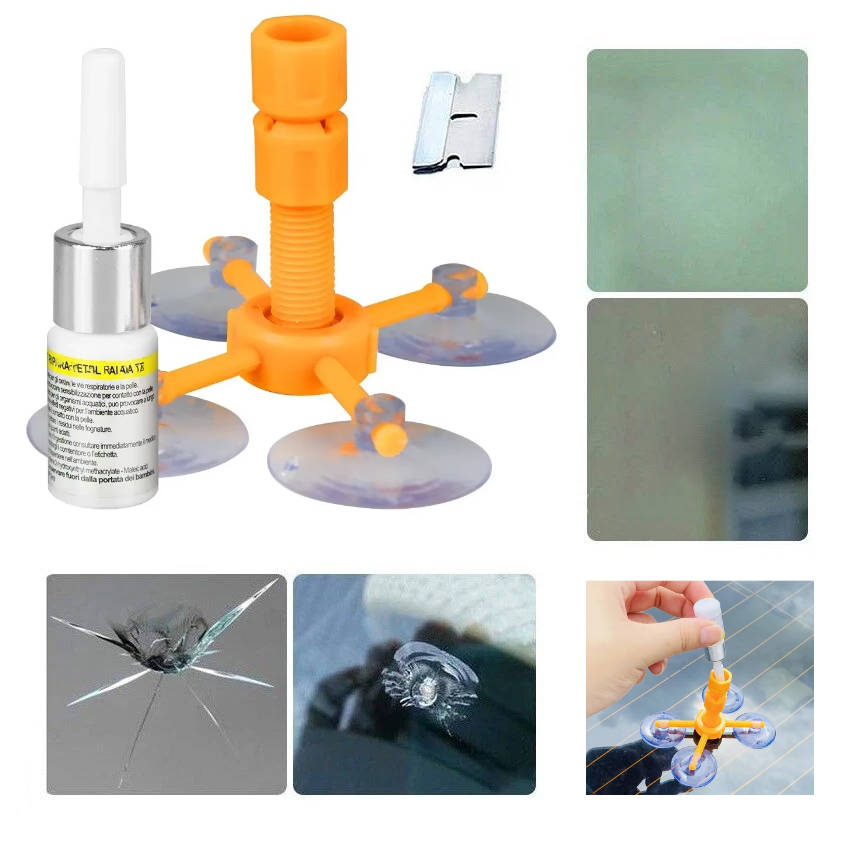 Kit de reparación de cristales de parabrisas